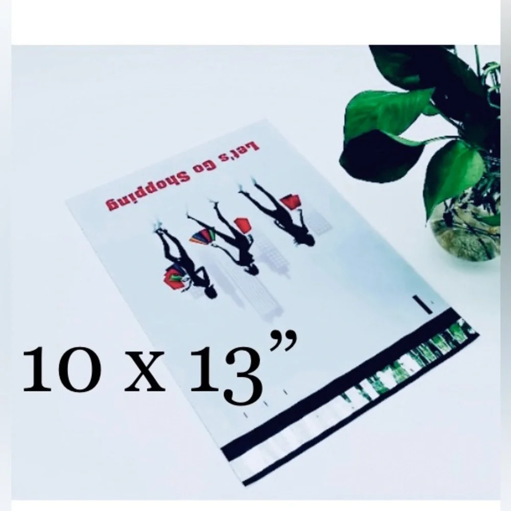 25ct~10x13” Designer PolyMailers~25ct Stickers⭐️🆕⭐️ 5-Designs~5ct- Each Design